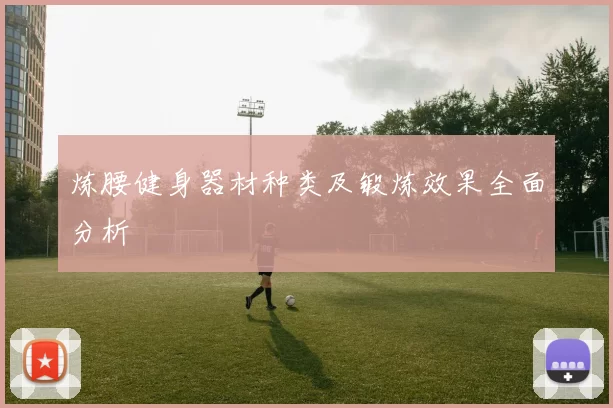 炼腰健身器材种类及锻炼效果全面分析